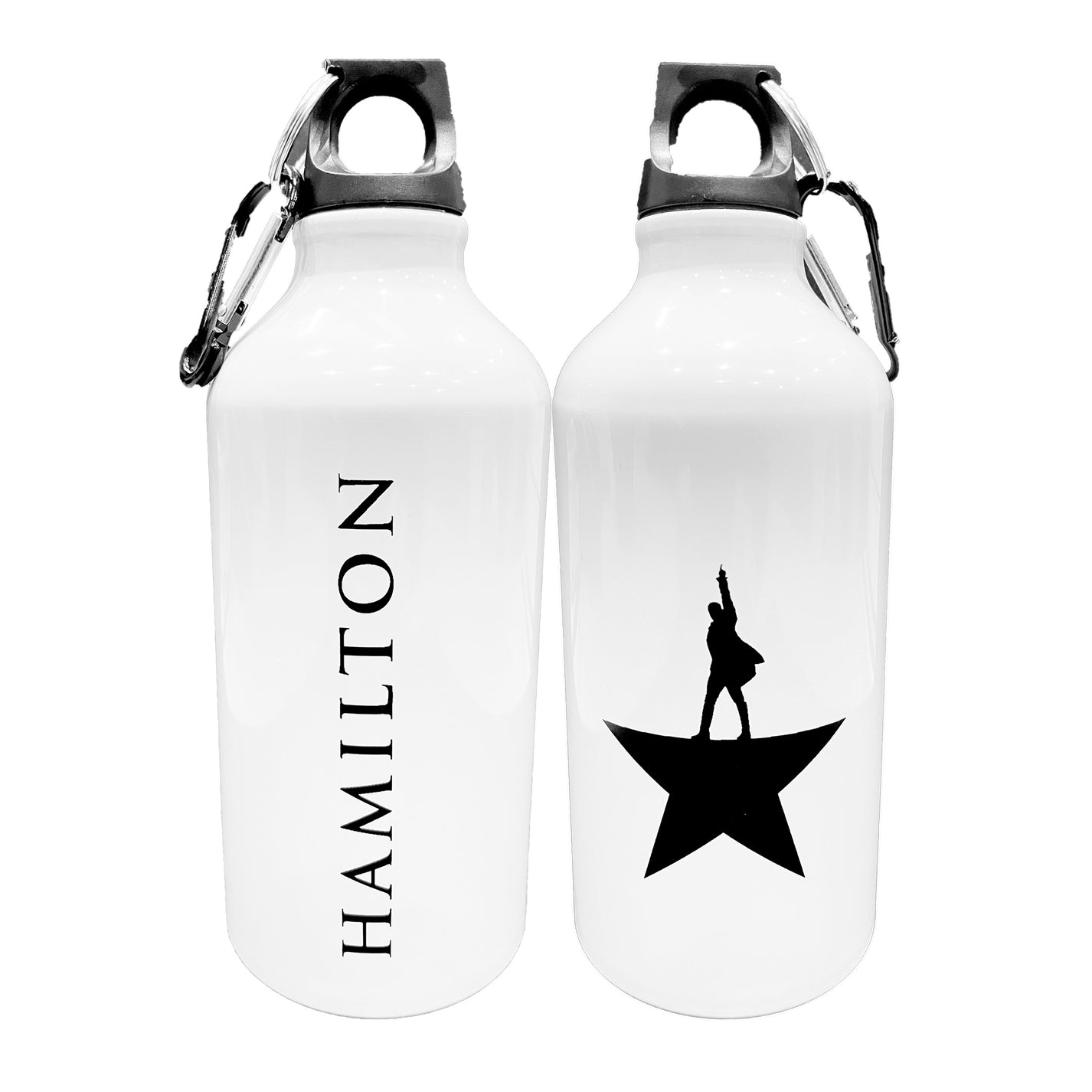 HAMILTON Black Star Water Bottle West End Merchandise Shop by