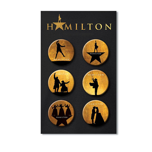 HAMILTON - Pin Badge Set